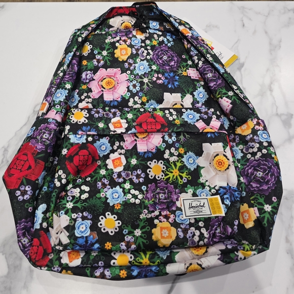 Lego Other - Floral Backpack with Multicolor Design